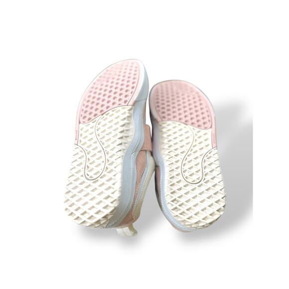 Men Sz 9.5 Vans Kyle Pro 2 Rose Pink Antique Vanilla White Suede Skate Shoes - Picture 4 of 10